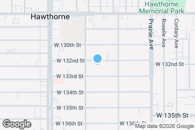 Map image of the property - 4218 W 132nd St