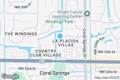 Map image of the property - 10762 La Placida Dr