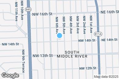 Map image of the property - 1404 NW 6th Ave