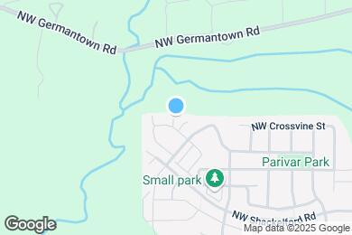 Map image of the property - 17391 NW Woodrush Way