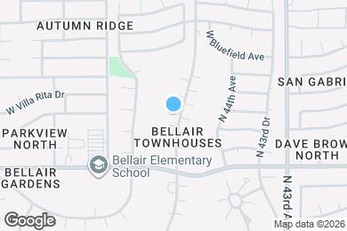 Map image of the property - 18014 N 45th Ave