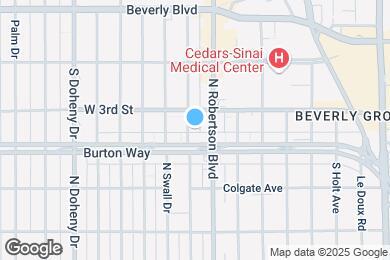 Map image of the property - 320 S Clark Dr