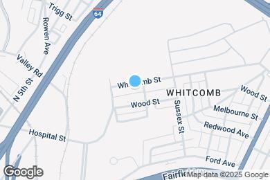 Map image of the property - 1909 Whitcomb St
