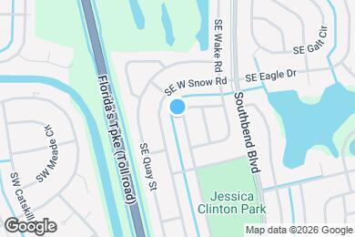 Map image of the property - 3219 SE Pinto St