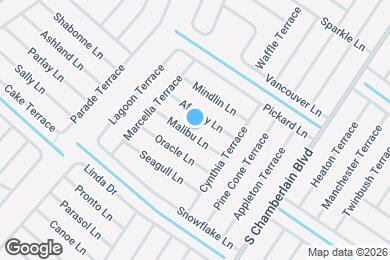 Map image of the property - 2486 Malibu Ln