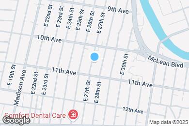 Map image of the property - 441 E 27th St
