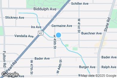 Map image of the property - 4408 Oak Park Ave