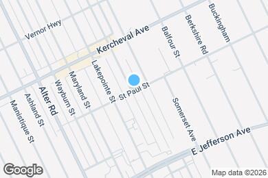 Map image of the property - 1100 Beaconsfield Ave