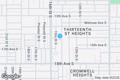 Map image of the property - 1515 14th St S