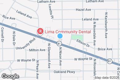 Map image of the property - 513 N Nixon Ave