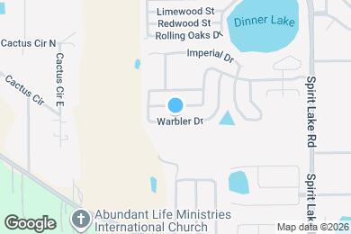 Map image of the property - 3941 Warbler Dr