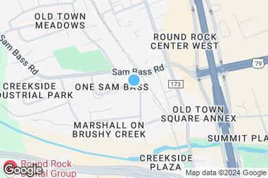 Map image of the property - Brushy Creek Village