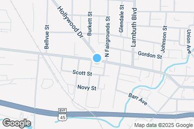 Map image of the property - 244 Airways Blvd