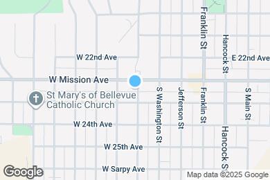 Map image of the property - 2218 Wayne St