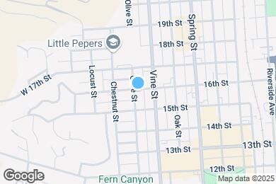 Map image of the property - 406 16th St