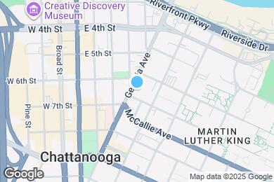 Map image of the property - Fountain Plaza - Fitzgerald Apartments