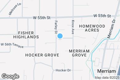 Map image of the property - 9817 W 56th Terrace