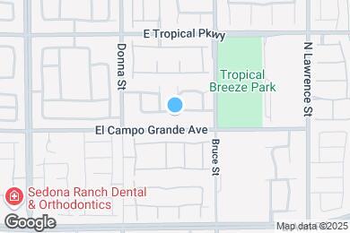 Map image of the property - 1109 E Neva Ranch Ave