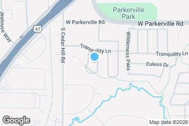 Map image of the property - 917 Red Oak Trails