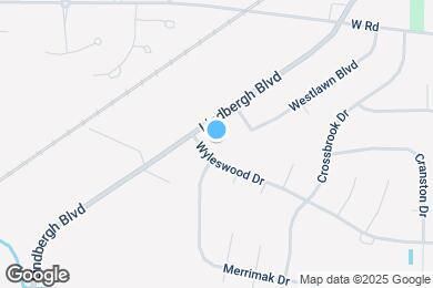 Map image of the property - 724 Wyleswood Dr