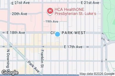 Map image of the property - 1751 N Williams St