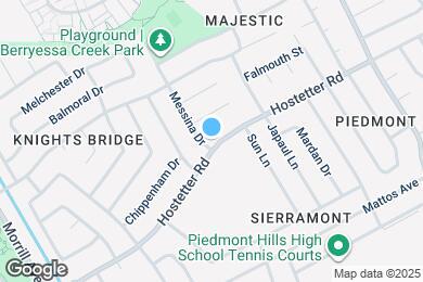 Map image of the property - 1656 Messina Dr