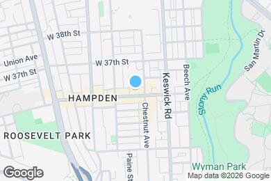 Map image of the property - 810 W 36th St