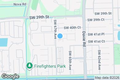 Map image of the property - 4158 SW 66th Way