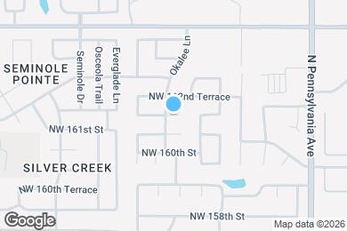 Map image of the property - 3325 N W 161st St