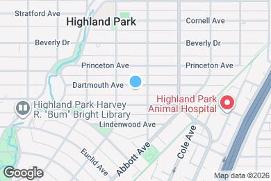 Map image of the property - 3511 Dartmouth Ave