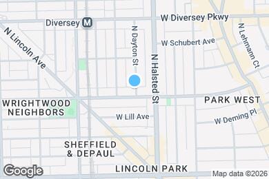 Map image of the property - 2611 N Dayton St