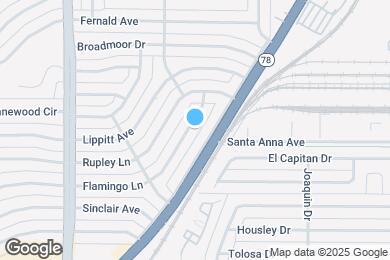 Map image of the property - 11802 Flamingo Ln