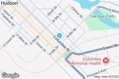 Map image of the property - 552 Columbia St