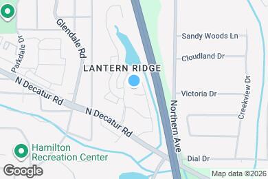 Map image of the property - 3686 Lantern Walk Ln
