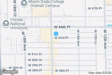 Map image of the property - 1551 W 43rd Pl