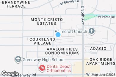 Map image of the property - 3634 W Marconi Ave