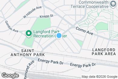 Map image of the property - 1160 Raymond Ave