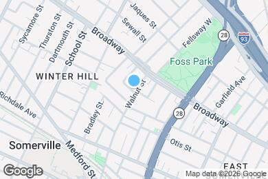 Map image of the property - 166 Walnut St