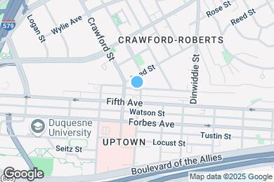 Map image of the property - 1536 Colwell St