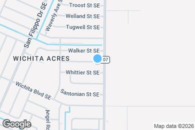 Map image of the property - 1690 San Diego St SE