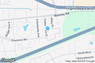 Map image of the property - 166 Thalia Trace Dr