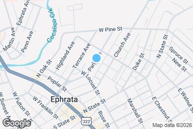 Map image of the property - 133 Park Ave