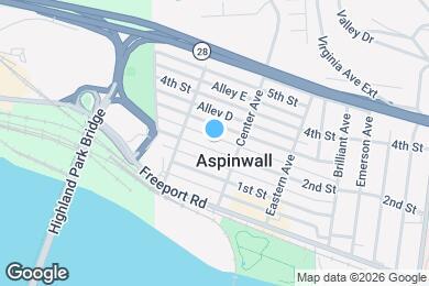 Map image of the property - 127 2nd St