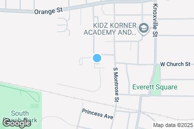 Map image of the property - 205 Brooks Blvd