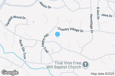 Map image of the property - 802 Clouddale Ct