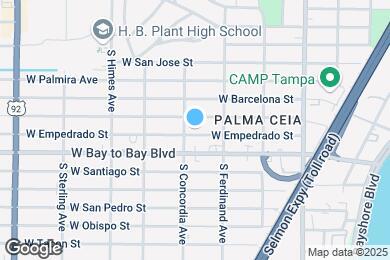 Map image of the property - 3315 W Empedrado St