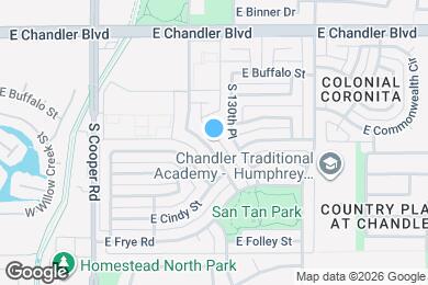 Map image of the property - 119 S Cottonwood St
