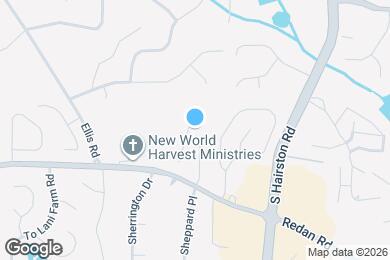 Map image of the property - 1018 Autumn Crest Ct