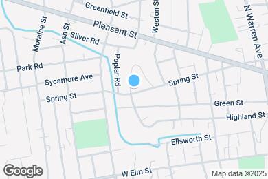Map image of the property - 281 Spring St