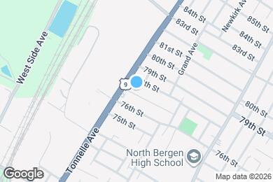 Map image of the property - 1700 77th St